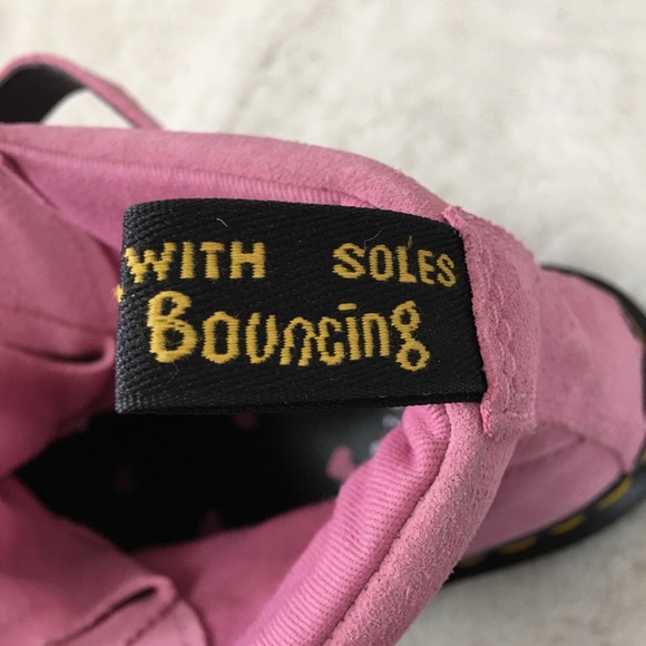 New Dr. Martens Lazy AOF Pink Platform Boots Sz 6 - Picture 9 of 16